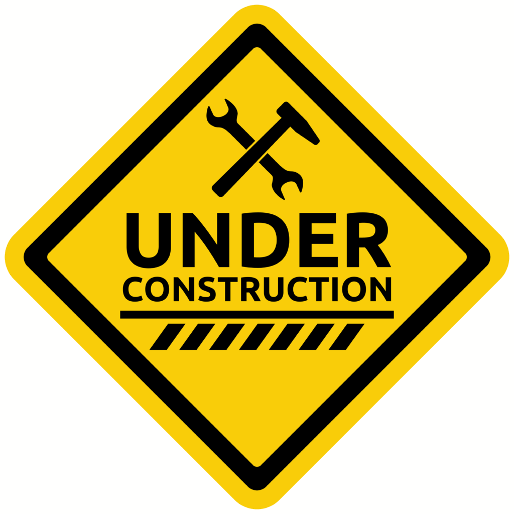 under construction warning sign png clipart 839